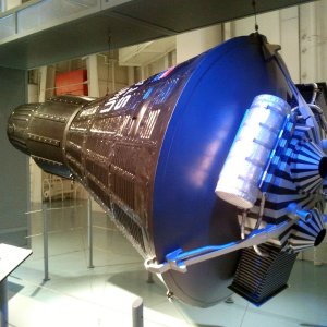 Mercury capsule model (Intreprid museum)