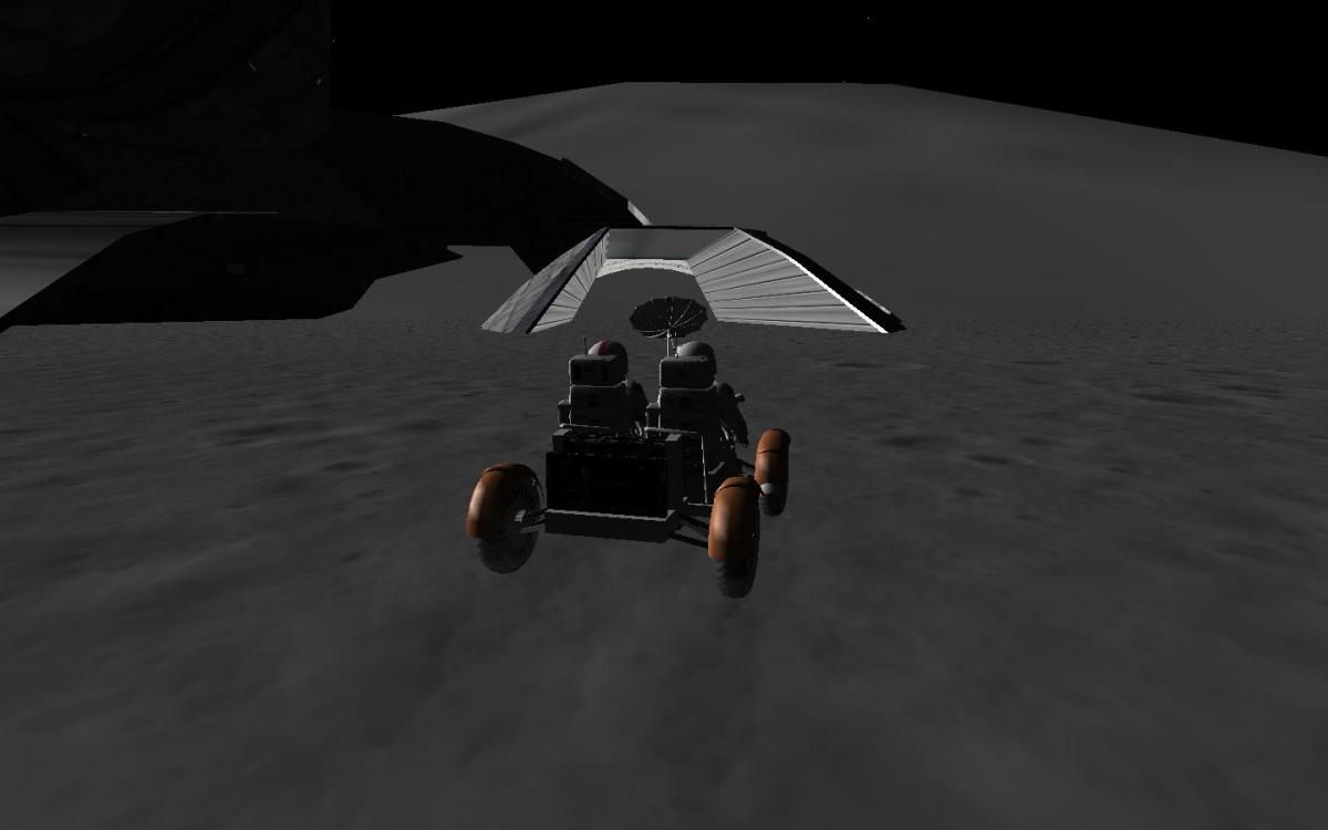32) Approaching the opposite pontoon in rover (2)