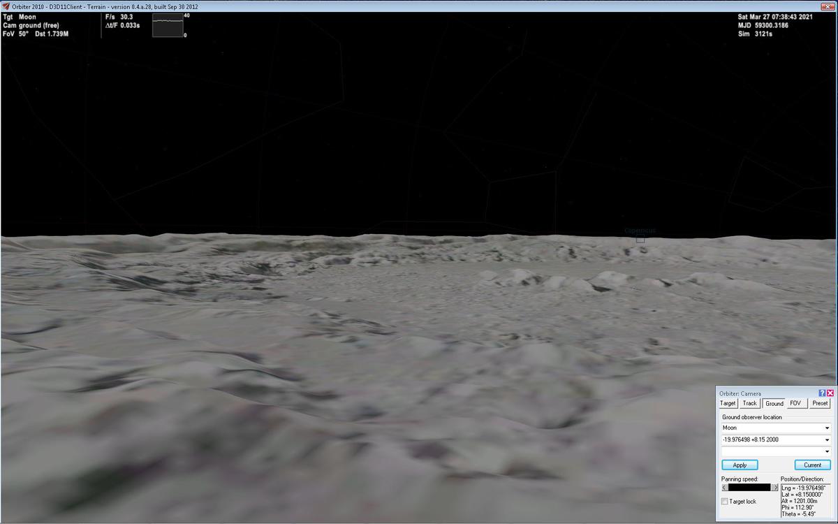 Copernicus Crater, D3D11 expiramental terrain