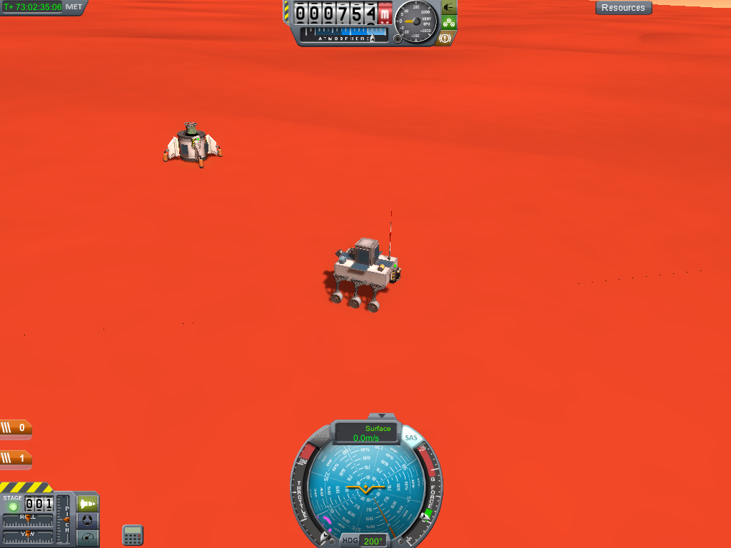 First rover on Duna.