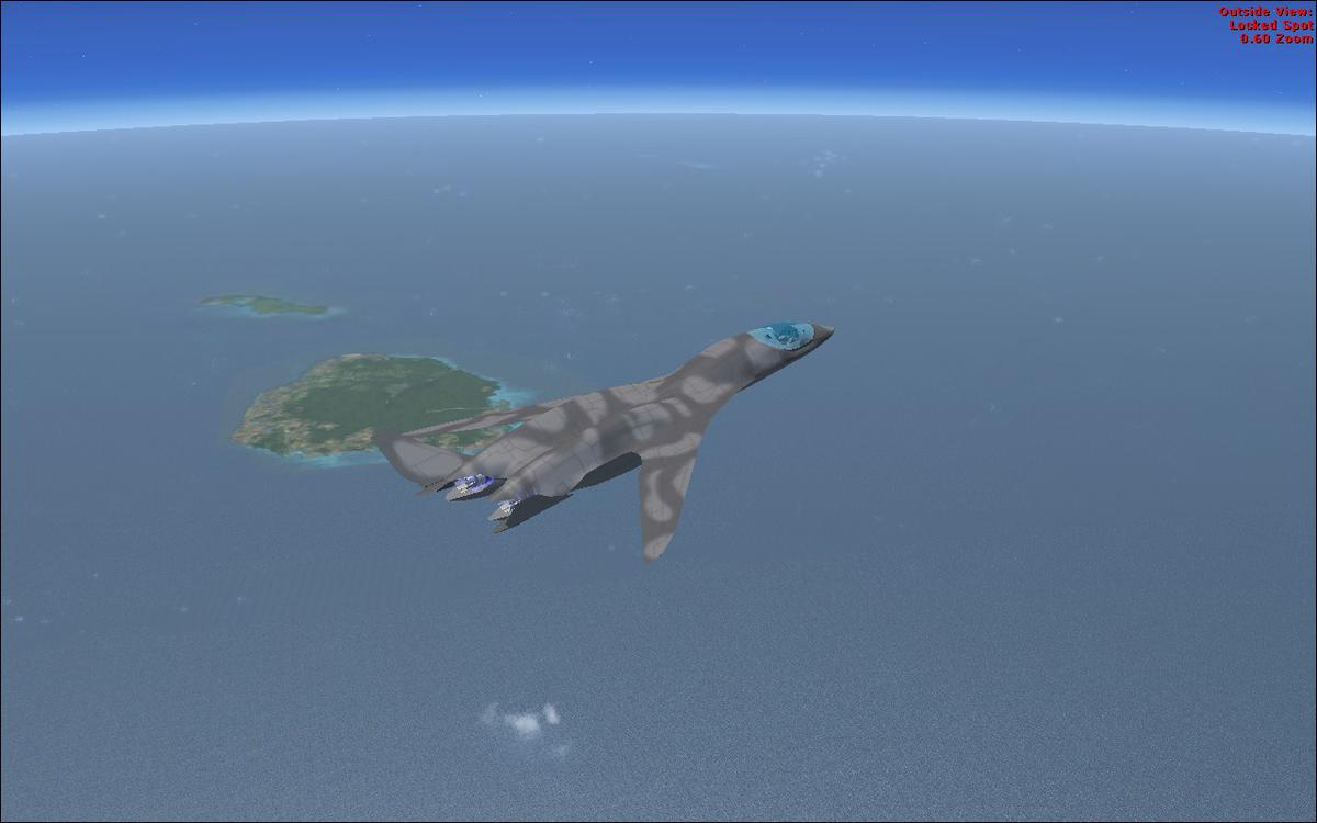 Goin Mach 4 and over 200,000ft.