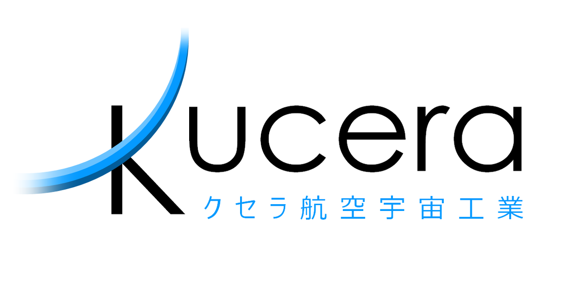 Kucera blue 'Horizontal Arc' logo-
"クセラ航空宇宙工業 (Kusera Koukuu Uchuu Kougyou: Kucera Aerospace Industries)"