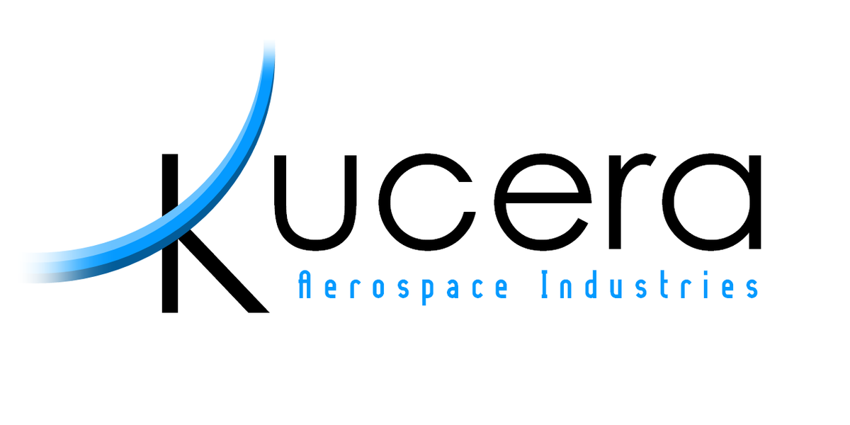 Kucera blue 'Horizontal Arc' logo-
"Kucera Aerospace Industries"