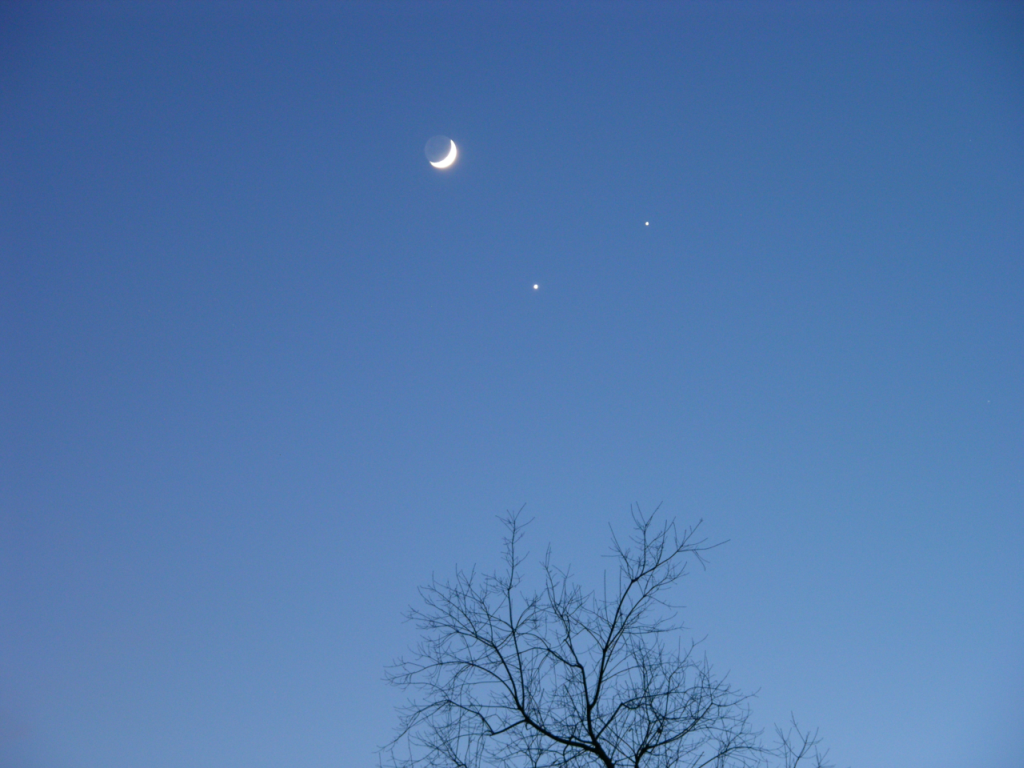 Moon, Venus, Jupiter 3