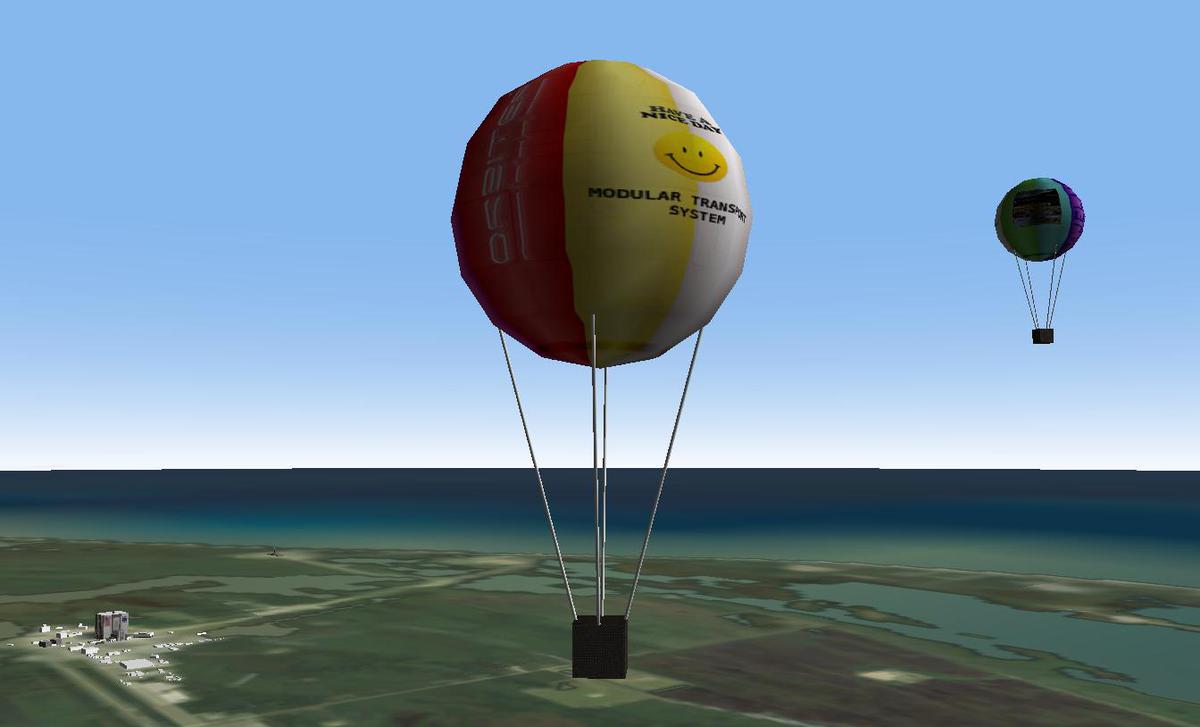 OMP balloon flight