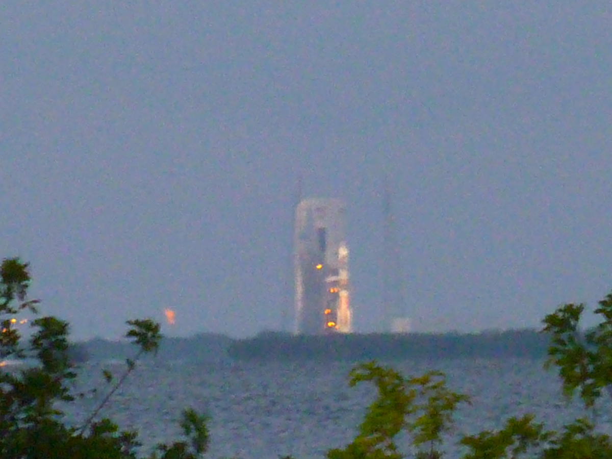 On the pad...extreme zoom