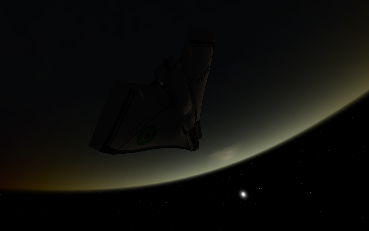 Orbital daybreak with Delta-Starliner G42 "Satori". (2)