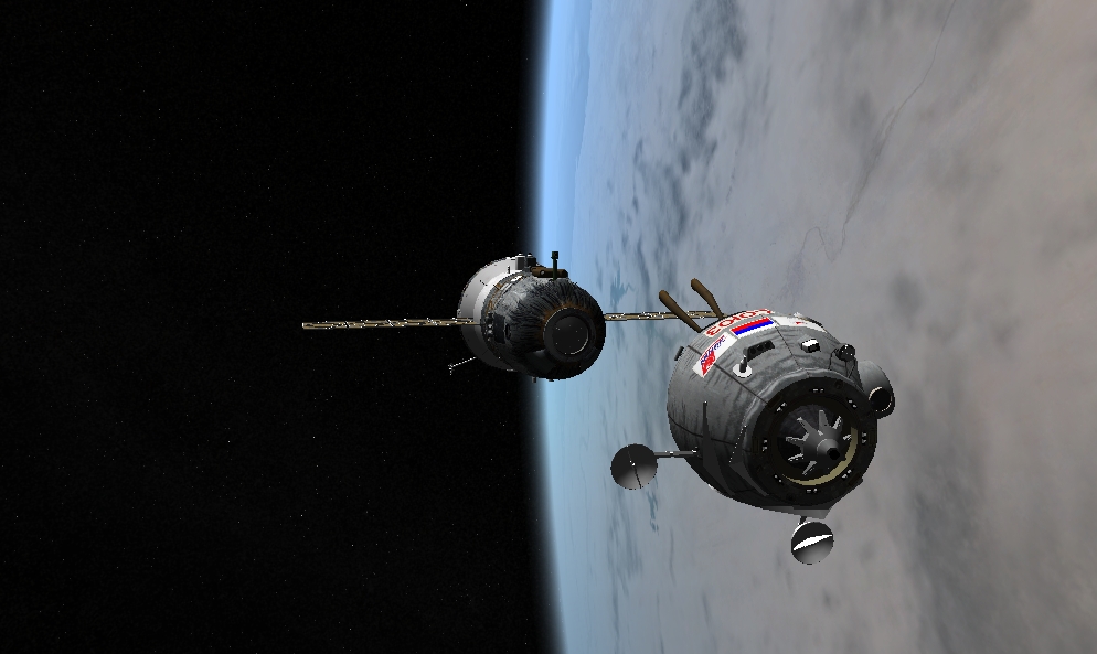 SoyuzTMA 8 BO separation