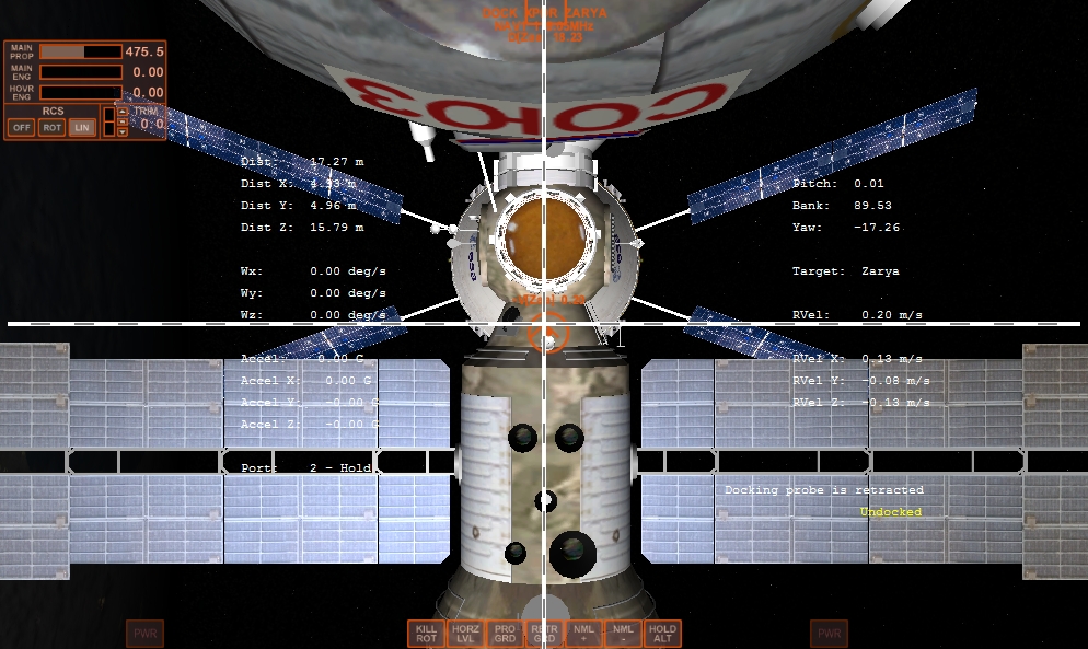 SoyuzTMA 8 undocking