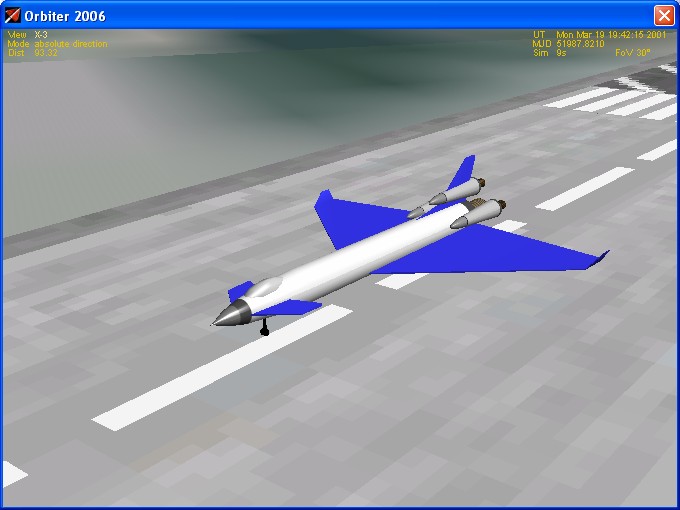 The X-3, my 3rd ship